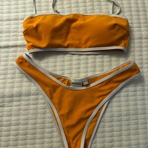 Rhythm. Women's Orange Bikini Set (read bio)